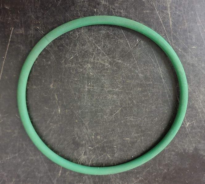 10327g_XL Rundriemen PU85A grün_glatt, D=5, L=257mm (endlos) – Bild 1